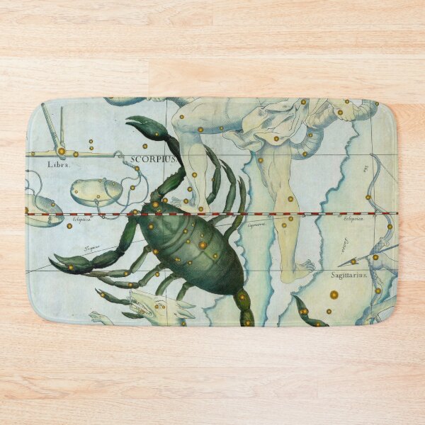 Item preview, Antique Scorpio Constellation Map designed and sold by jadeandjester.