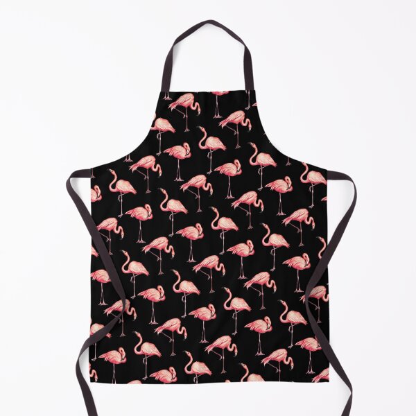 Item preview, Flamingo Pattern - Black designed and sold by Kelly Gilleran.