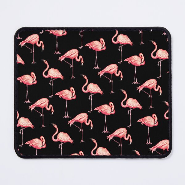 Item preview, Flamingo Pattern - Black designed and sold by Kelly  Gilleran.