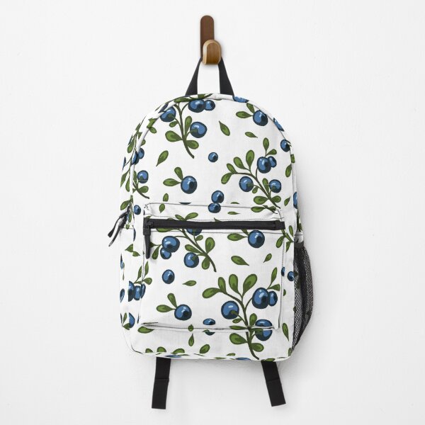 Item preview, Blueberry Fruit Berries and Leaves Pattern designed and sold by silviaol.