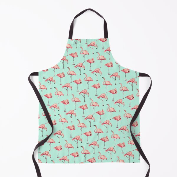 Item preview, Flamingo Pattern - Blue designed and sold by Kelly Gilleran.