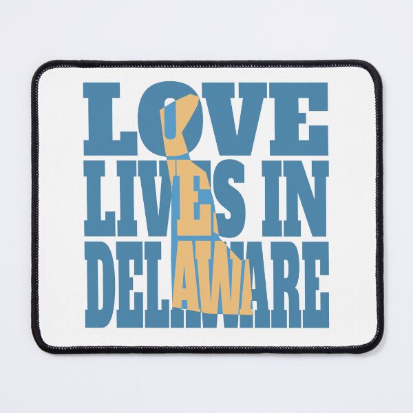 Item preview, Love Lives in Delaware designed and sold by DonDota.