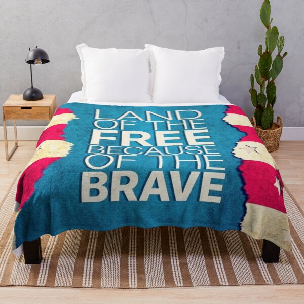 Item preview, Land Of The Free Because Of The Brave designed and sold by UnityVerse.