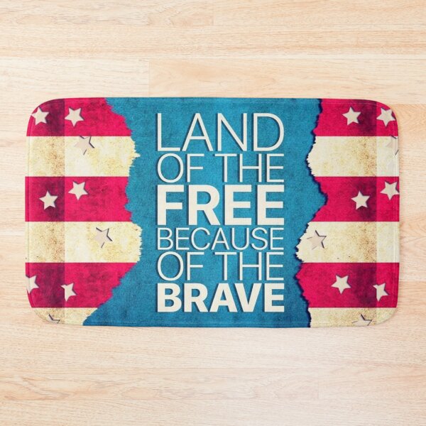 Item preview, Land Of The Free Because Of The Brave  designed and sold by UnityVerse.