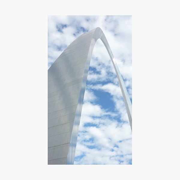 Reflections of the St. Louis Arch Photographic Print