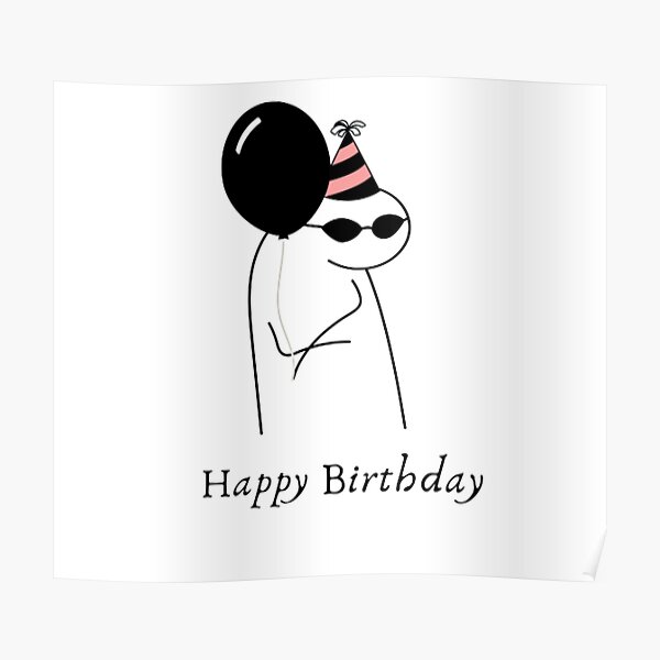 Funny Flork Gifts Flork Happy Birthday Poster For Sale By