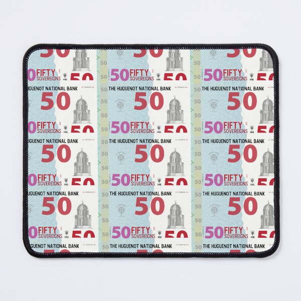 Item preview, Politique Republic • The Huguenot National Bank 50 Sovereign Note designed and sold by amuseXpress.