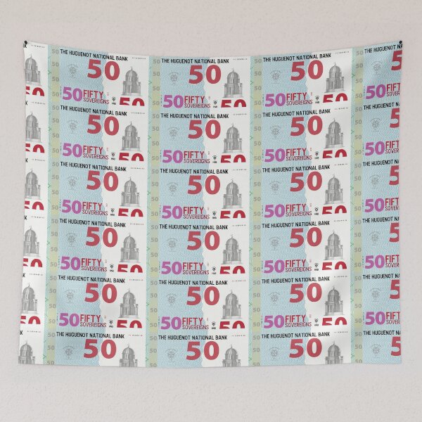 Item preview, Politique Republic • The Huguenot National Bank 50 Sovereign Note designed and sold by amuseXpress.