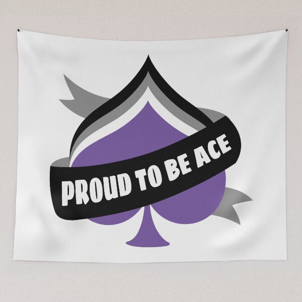 Item preview, Proud To Be Ace/Asexual designed and sold by asexualmemes.