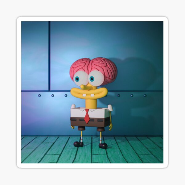 halloween spongebob Sticker