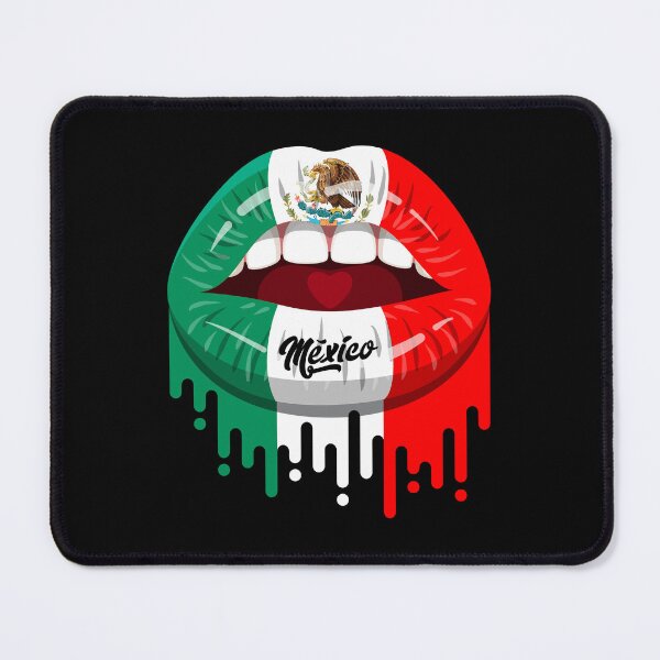 Item preview, Lips Kiss Mexico Flag designed and sold by Fr33m4n1111.