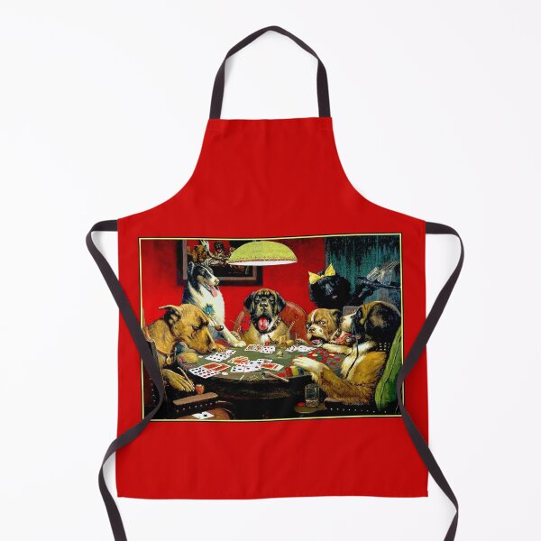 Item preview, DOGS PLAYING POKER : Vintage C M Coolidge Print designed and sold by posterbobs.