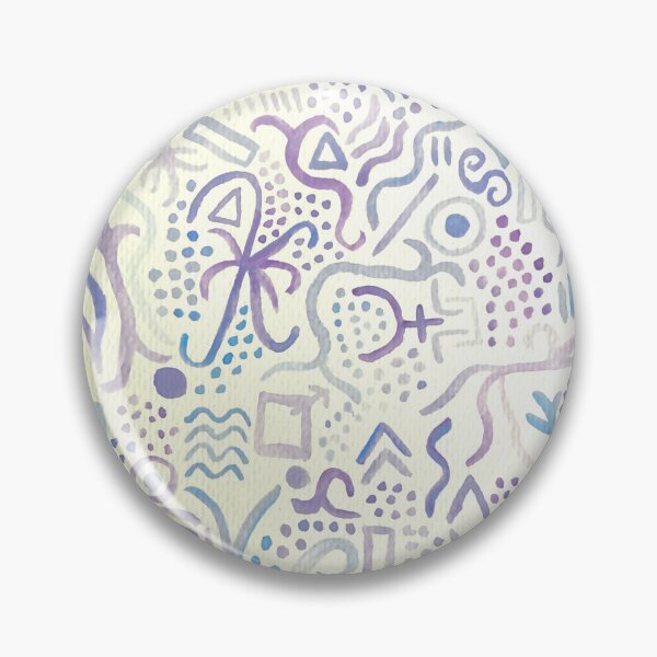 Item preview, Geometric Speckle and Graphic Icon Painting designed and sold by lineandspeckle.