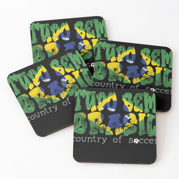 Item preview, Tudo bem Brasil Soccer world cup brazil fan shirt designed and sold by YassOrNope.