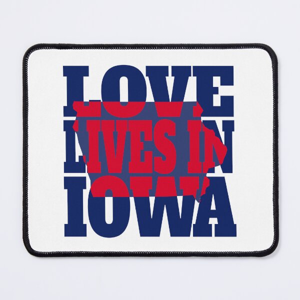 Item preview, Love Lives in Iowa designed and sold by DonDota.