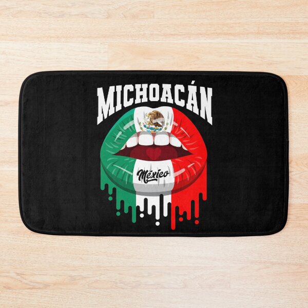 Item preview, Lips Kiss Michoacan de Mexico Flag designed and sold by Fr33m4n1111.