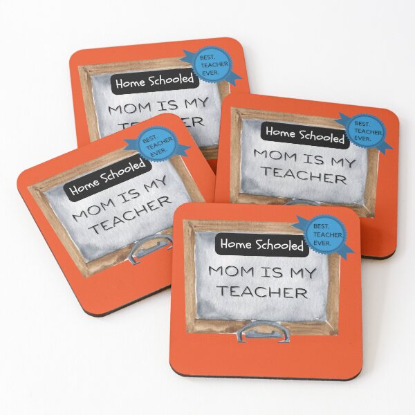 Item preview, Home Schooling. Best Teacher Ever. Just the design for your favorite teacher at home. Mom.  designed and sold by tranquilbeach.