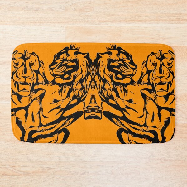 Item preview, Lion's Pride Unique Colorful Orange Black Lion Pride Pattern designed and sold by TeachUrb.
