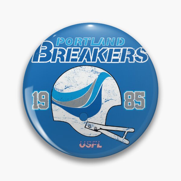 Item preview, Distressed Portland Breakers Helmet designed and sold by TeeArcade84.