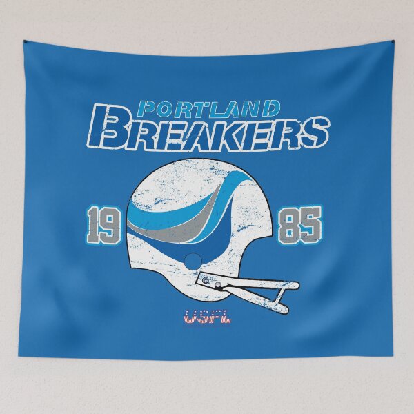 Item preview, Distressed Portland Breakers Helmet designed and sold by TeeArcade84.