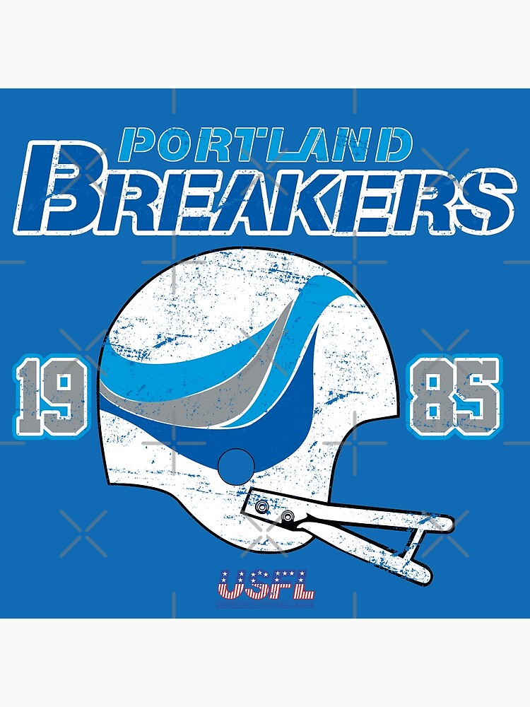 Breakers USFL Jersey - White - Small - Royal Retros