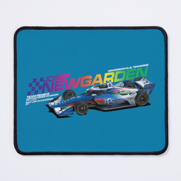 Item preview, Josef Newgarden 2022 alt (rainbow/white on blue) designed and sold by pdas1996.