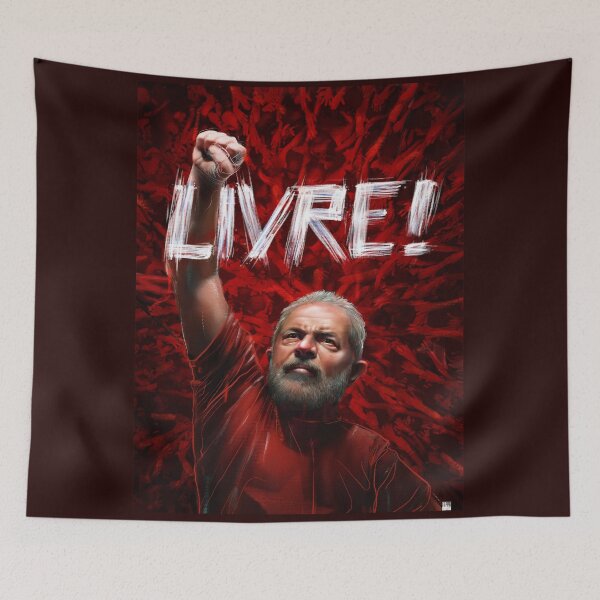 Item preview, Lula livre designed and sold by PoliticsPrint.