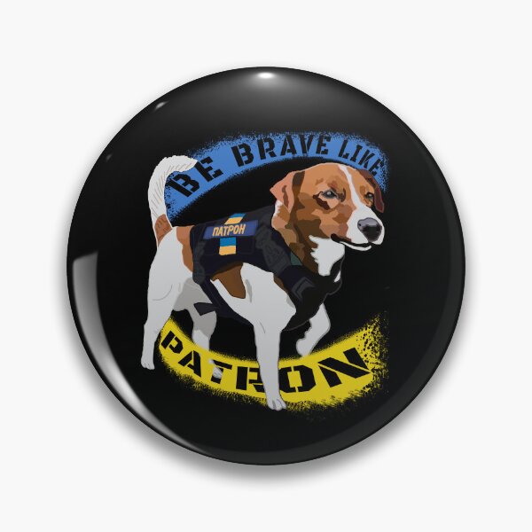 Item preview, Chernihiv dog Patron DSNS Ukrainian Jack Russell Terrier designed and sold by Aide.