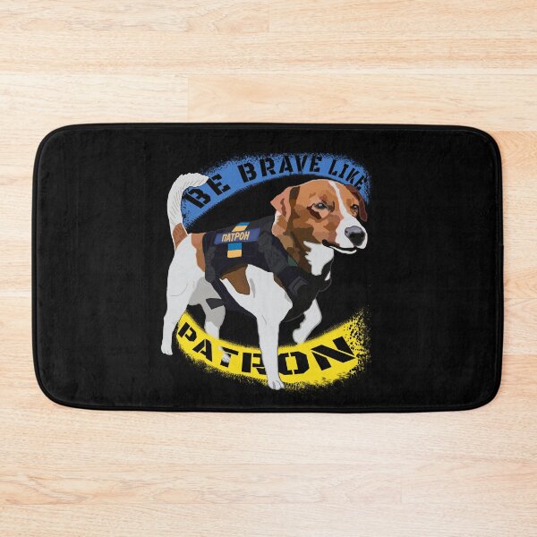 Item preview, Chernihiv dog Patron DSNS Ukrainian Jack Russell Terrier designed and sold by Aide.