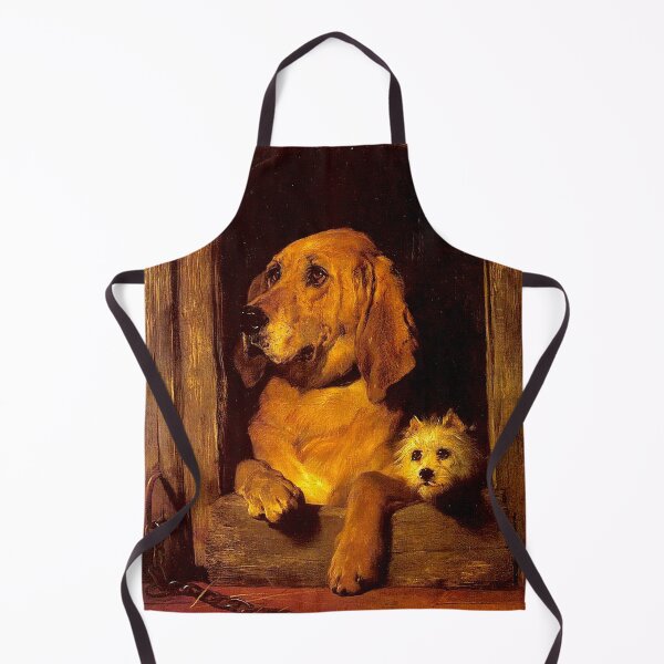Item preview, DIGNITY and IMPUDENCE : Vintage 1866 Landseer Painting Print designed and sold by posterbobs.