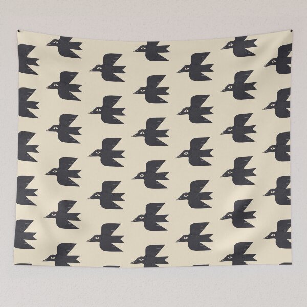 Item preview, Minimal Blackbird No. 1 designed and sold by Renea L Thull.