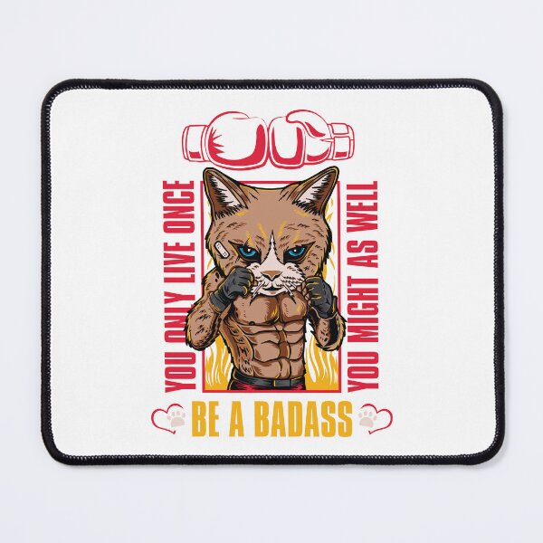 Item preview, You Only Live Once You Might As Well Be A Badass designed and sold by protegra.