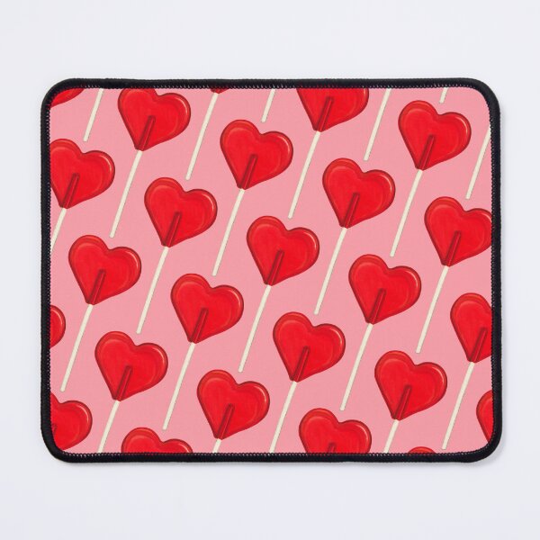 Item preview, Heart Lollipop Pattern - Pink designed and sold by Kelly  Gilleran.