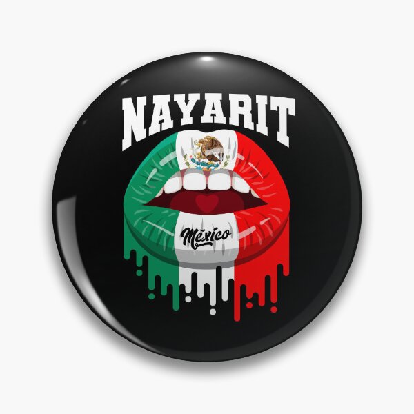 Item preview, Lips Kiss Nayarit Mexico Flag designed and sold by Fr33m4n1111.