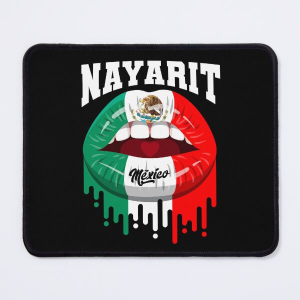 Item preview, Lips Kiss Nayarit Mexico Flag designed and sold by Fr33m4n1111.