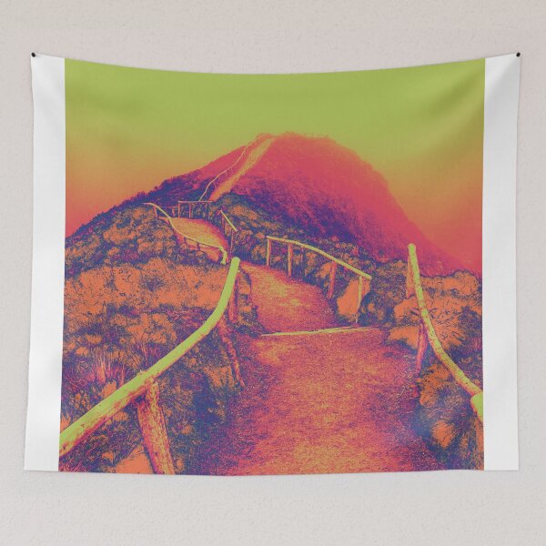 Item preview, Surreal sunrise footpath designed and sold by Gaspar Avila.