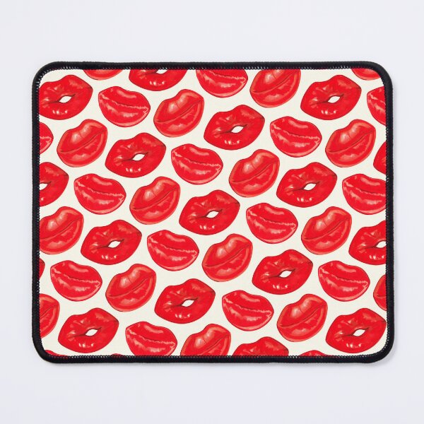 Artikelvorschau, Lip Gummy Pattern - Weiß entworfen und verkauft von Kelly  Gilleran.