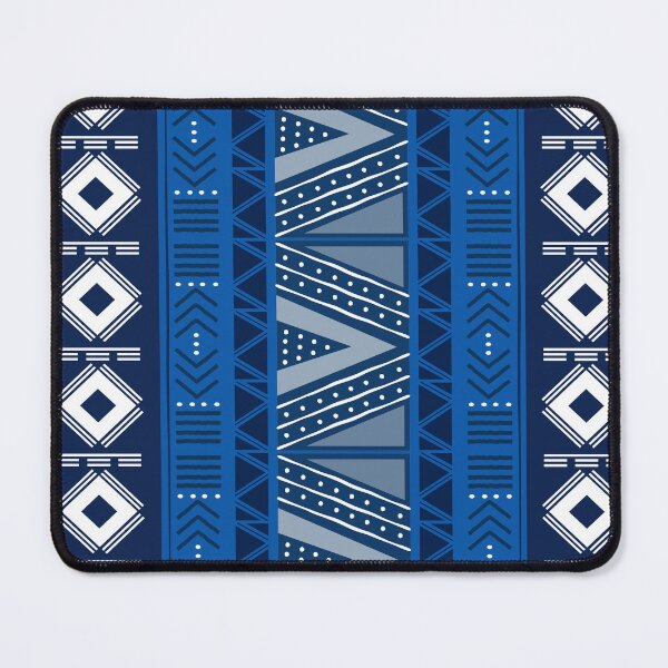 Item preview, African Indigo Blue Mud Cloth designed and sold by funkyvibes.
