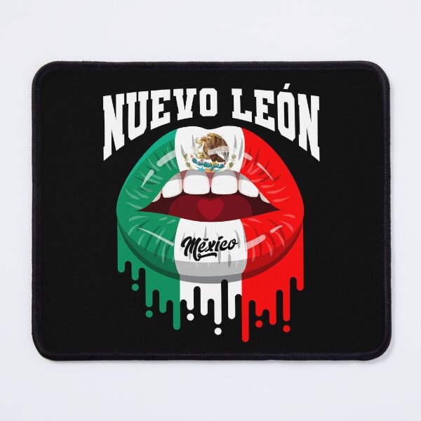 Item preview, Lips Kiss Nuevo Leon Mexico Flag designed and sold by Fr33m4n1111.
