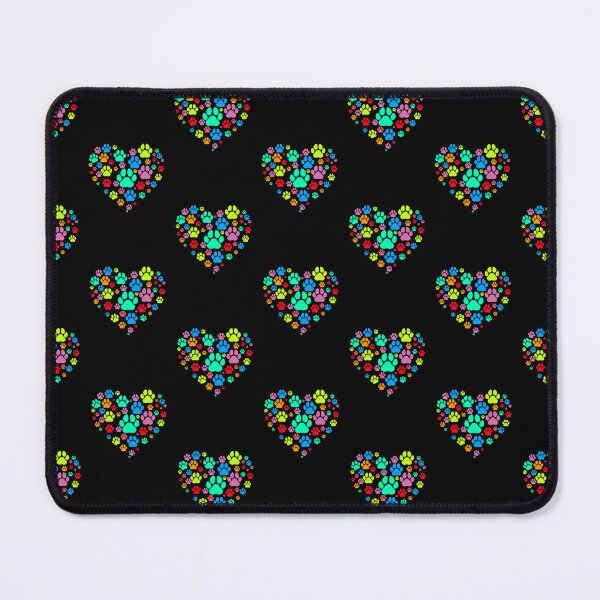 Item preview, Heart Paw Prints Pattern designed and sold by Foofighter01.
