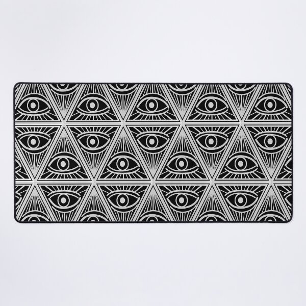 Item preview, Third Eye Magic Geometric Pattern Triangle designed and sold by PeachAndGold.