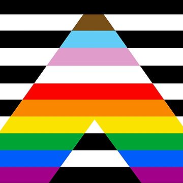 Artwork thumbnail, Inclusive Ally Pride Flag by Gayesthetic