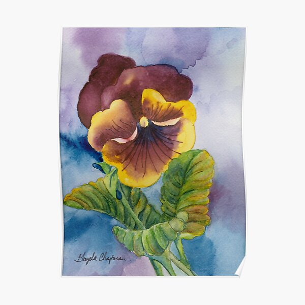 A Pansy for Your Thoughts Poster