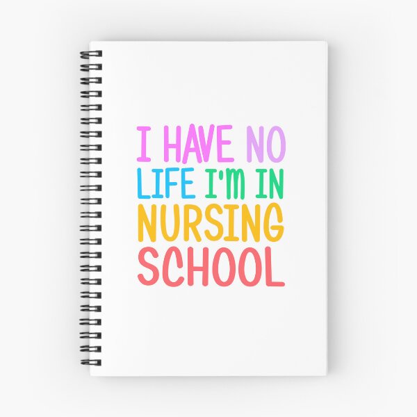 Item preview, Funny nurse quote, i have no life i'm in nursing school, nursing humor designed and sold by PRINTED ..