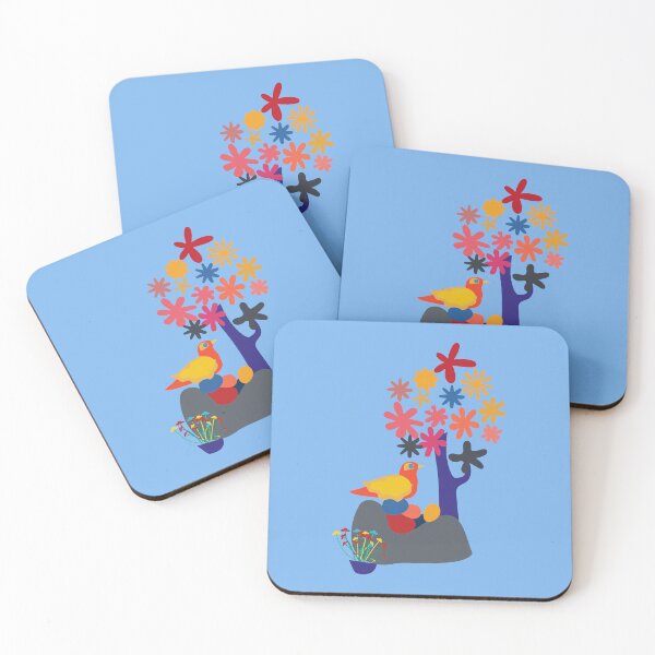 Item preview, Bird Roosting Eggs Flowering Tree Spring designed and sold by Anna Lemos.