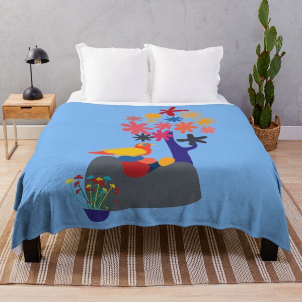 Item preview, Bird Roosting Eggs Flowering Tree Spring designed and sold by Anna Lemos.