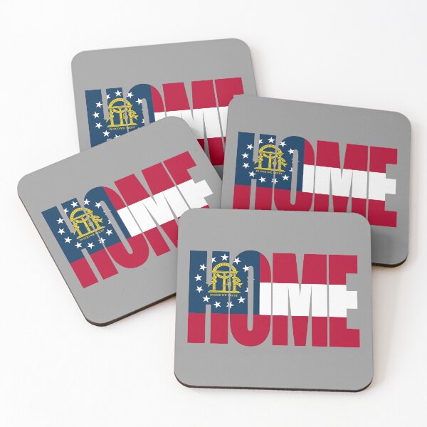 Item preview, Georgia Home - State Flag designed and sold by DonDota.