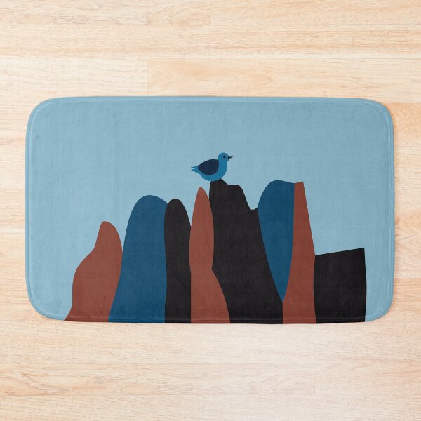 Aperçu de l'œuvre Oiseau de montagne sur les rochers créée et vendue par Anna Lemos.