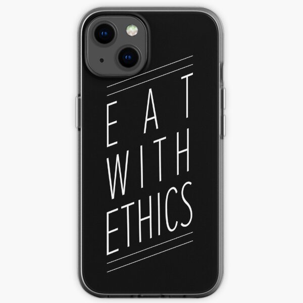Eat With Ethics iPhone Soft Case