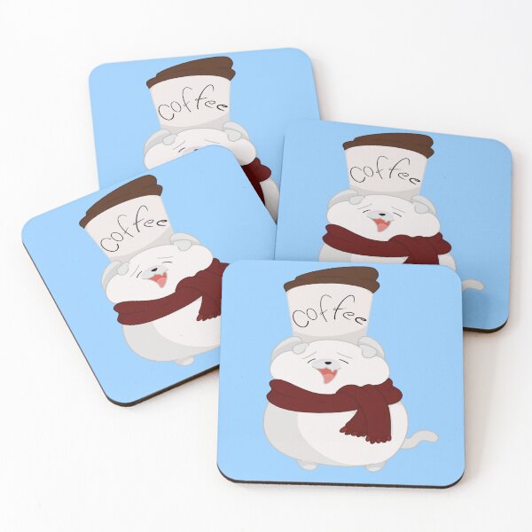 Item preview, Puppy/cat holding coffee cup -  Cat/dog Mom/Dad Coffee Lovers designed and sold by MeowMeowsShop.
